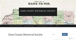 Desktop Screenshot of danecountyhistory.org
